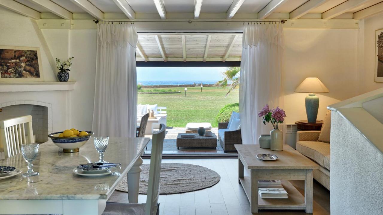 Soleado Beachfront Villa Skála Foúrkas Dış mekan fotoğraf